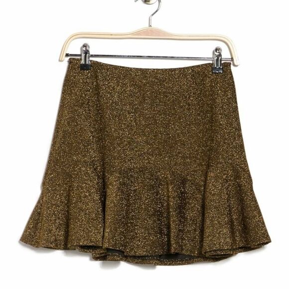 ROW A Godet Mini Skirt - Picture 3 of 4